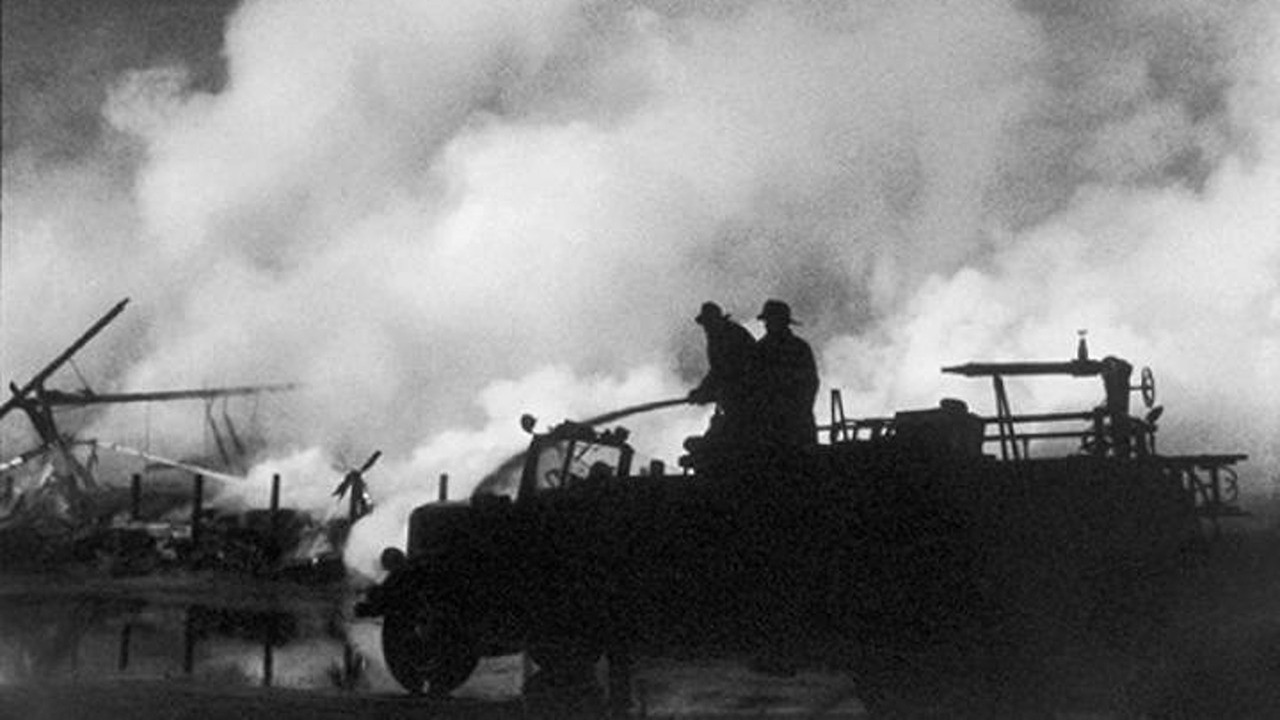 Boston Fire backdrop