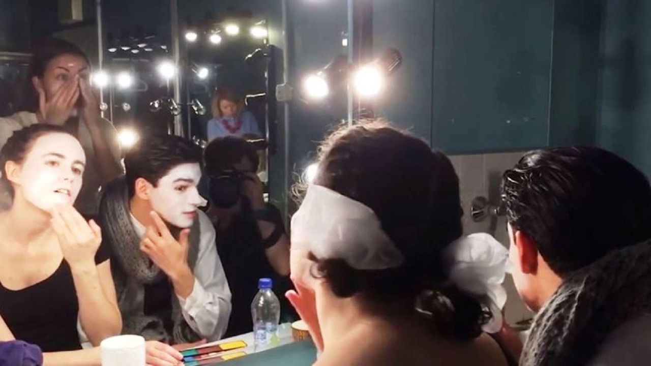 It’s A Shame Not To Be Happy backdrop