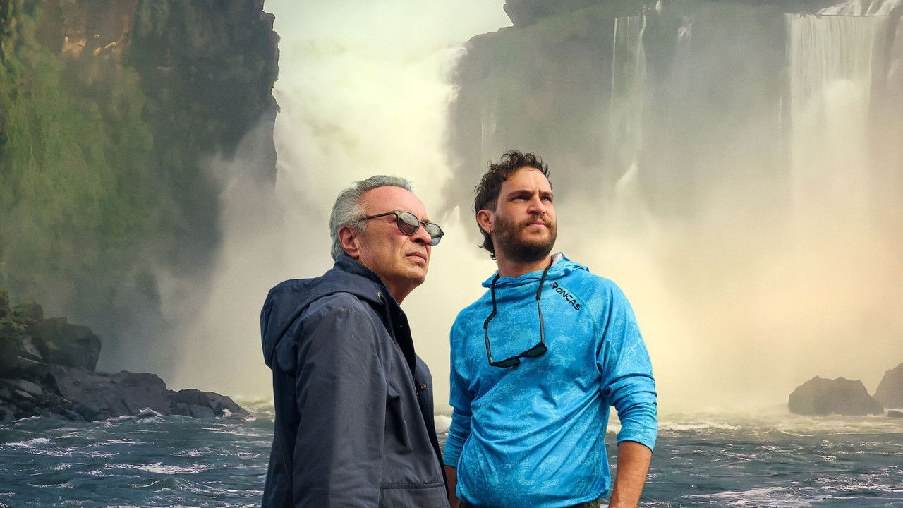 The Giant Falls backdrop