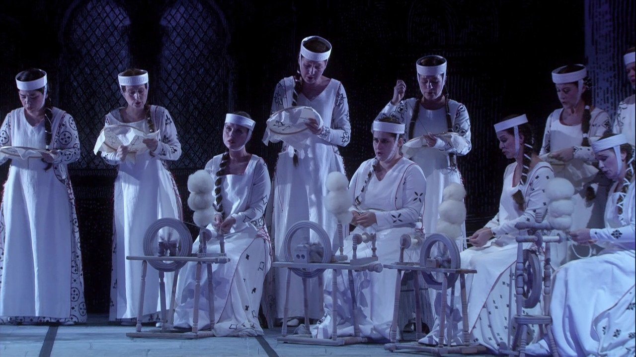 Schubert: Fierrabras backdrop