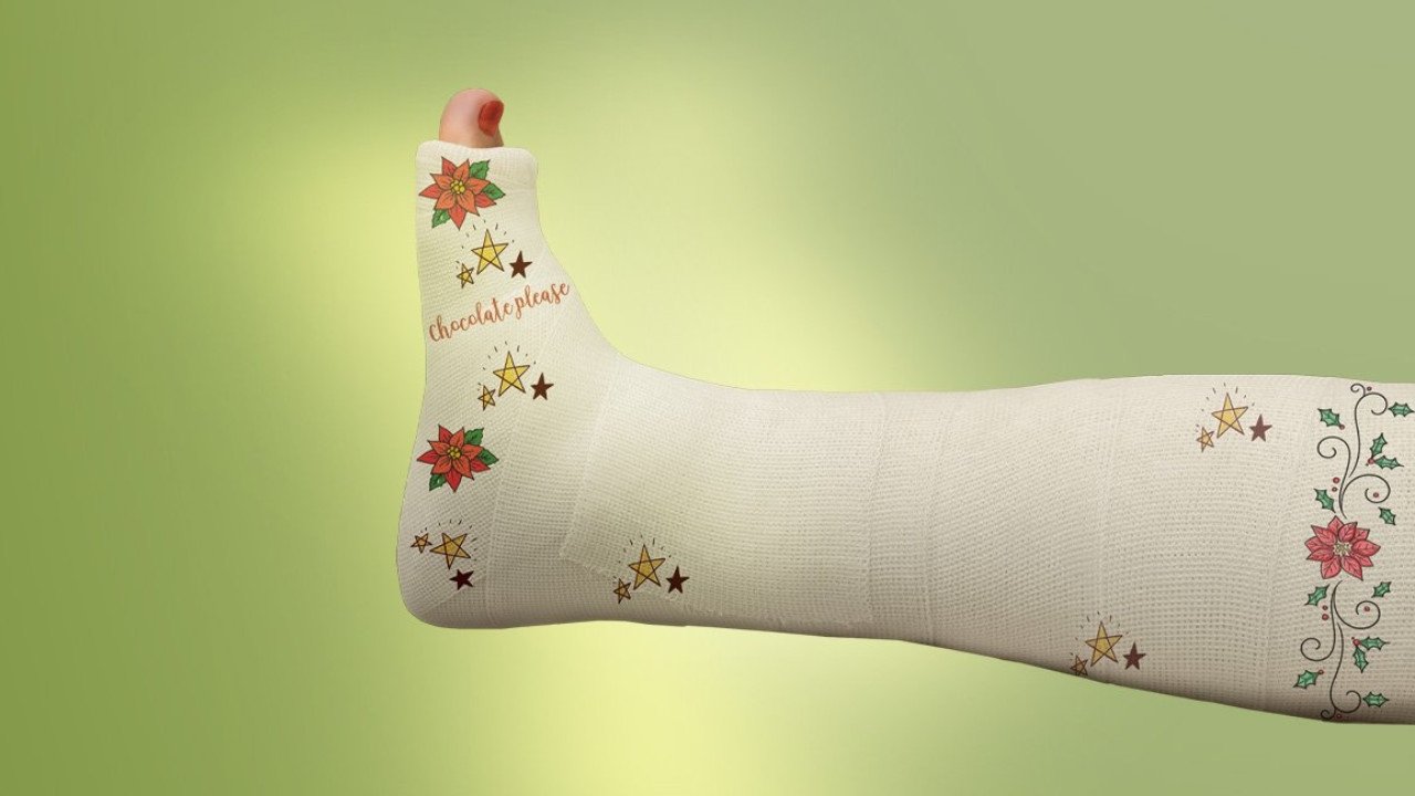 Christmas on the Rocks backdrop