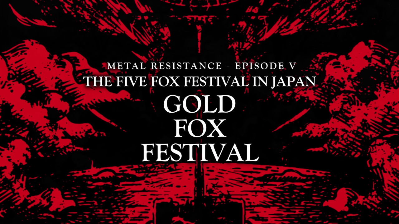 BABYMETAL THE FIVE FOX FESTIVAL IN JAPAN - GOLD FOX FESTIVAL backdrop