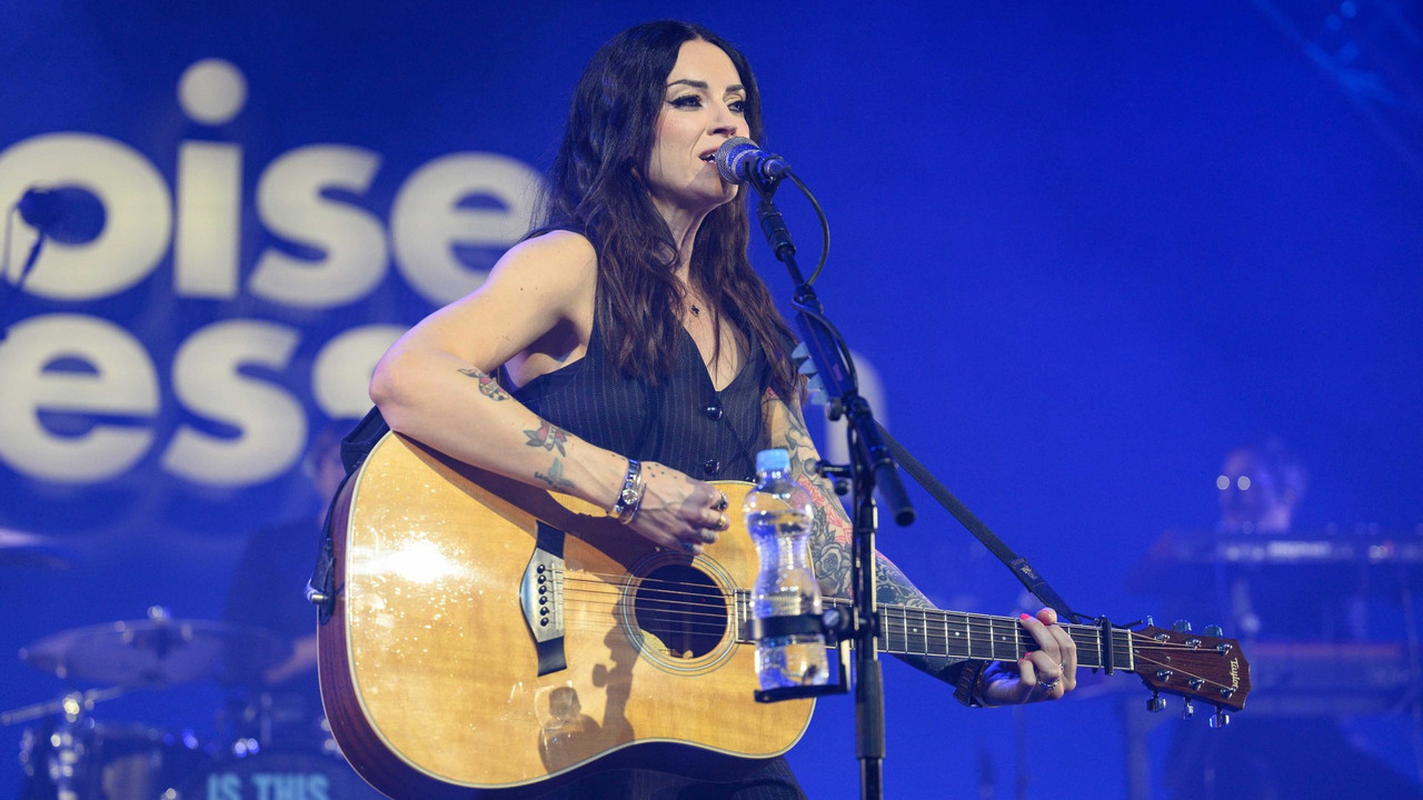 Amy Macdonald @ Baloise Session 2025 backdrop