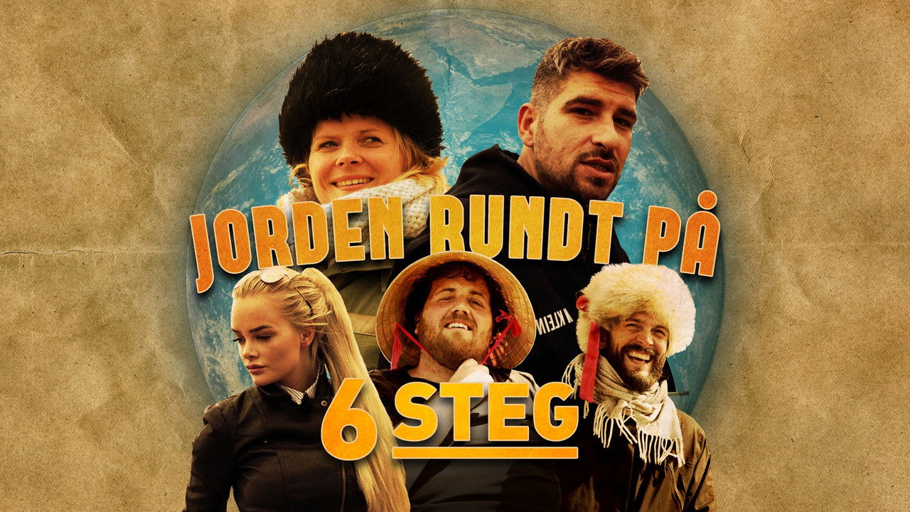 Jorden rundt på seks steg backdrop