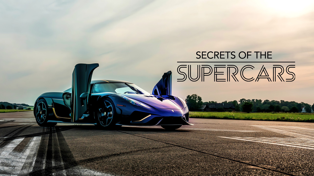 Secrets of  the Supercars backdrop