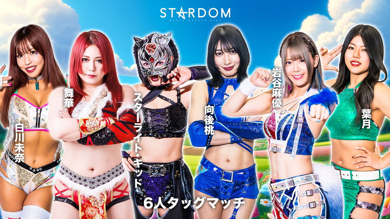 Stardom in Kōfu 2024 backdrop