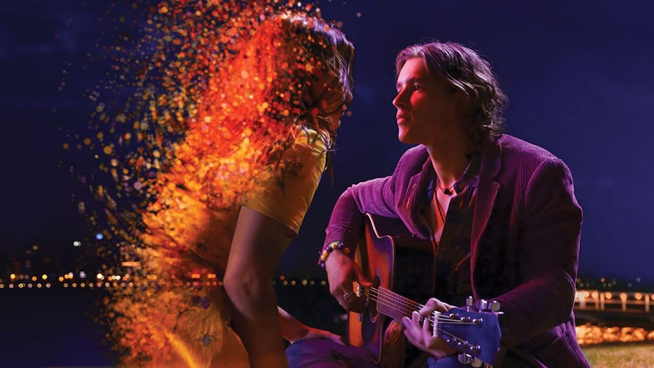 I Met a Girl backdrop