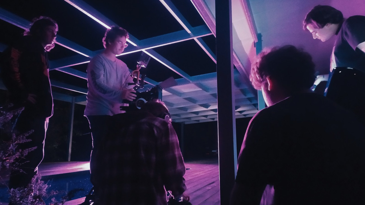 Falling Through Ice backdrop