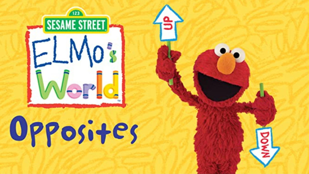 Sesame Street: Elmo's World: Opposites backdrop