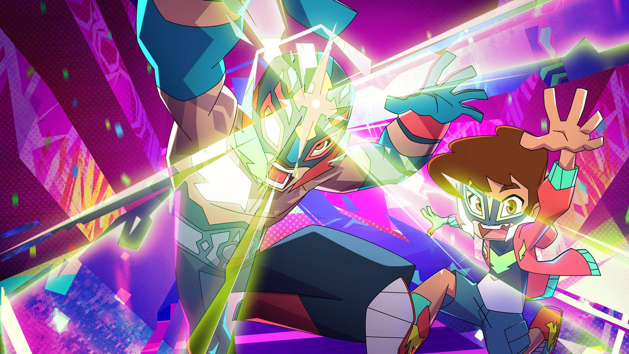 Rey Mysterio vs The Darkness backdrop