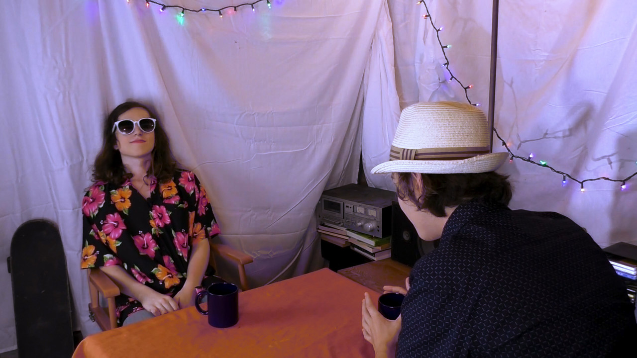 Not Quite Late Night backdrop