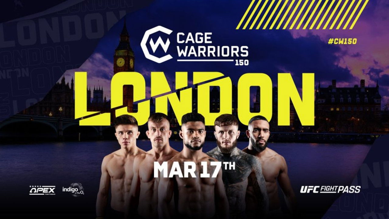 Cage Warriors 150: London backdrop
