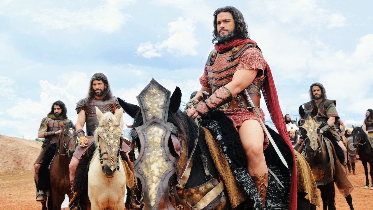 A Terra Prometida backdrop