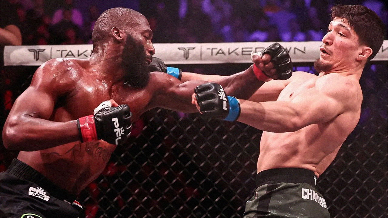PFL 2024 Europe #1: Regular Season - Doumbé vs. Chamsoudinov backdrop