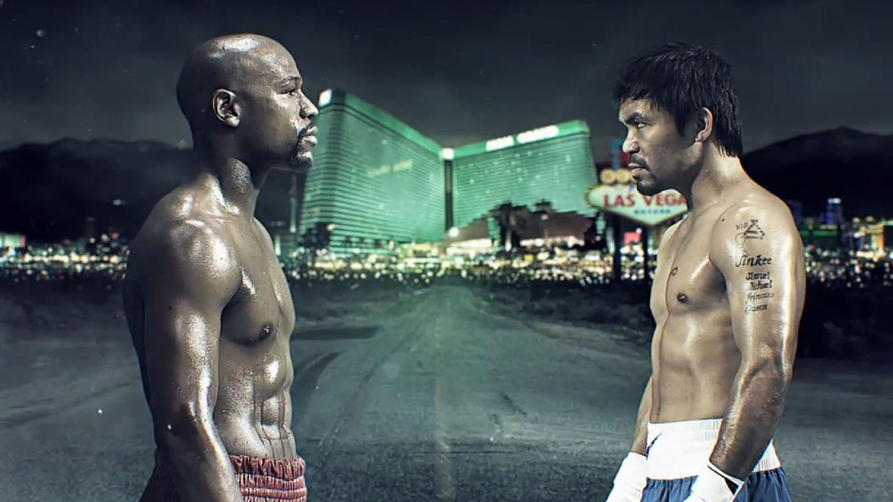 Mayweather vs. Pacquiao backdrop