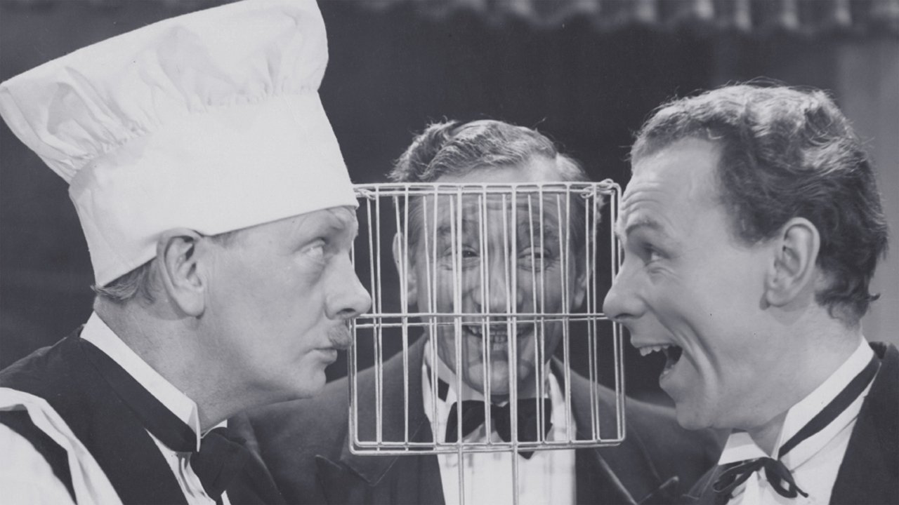 Tre glada tokar backdrop