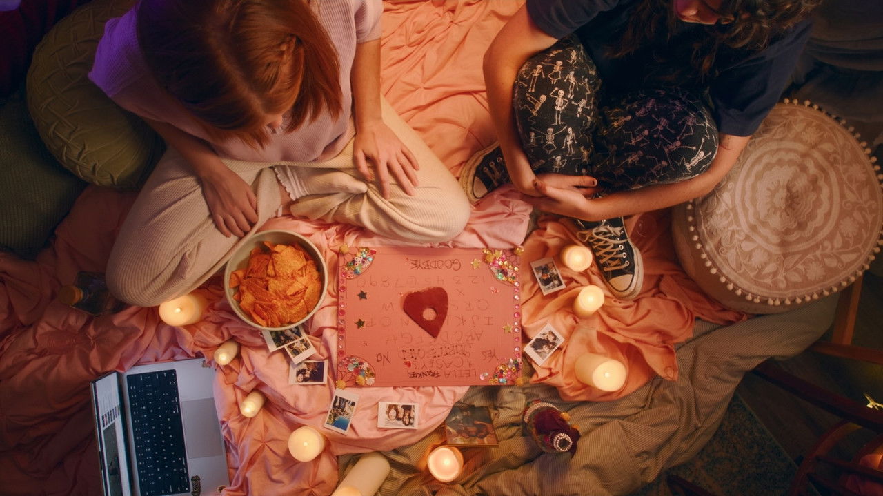 Yes, No, Goodbye backdrop