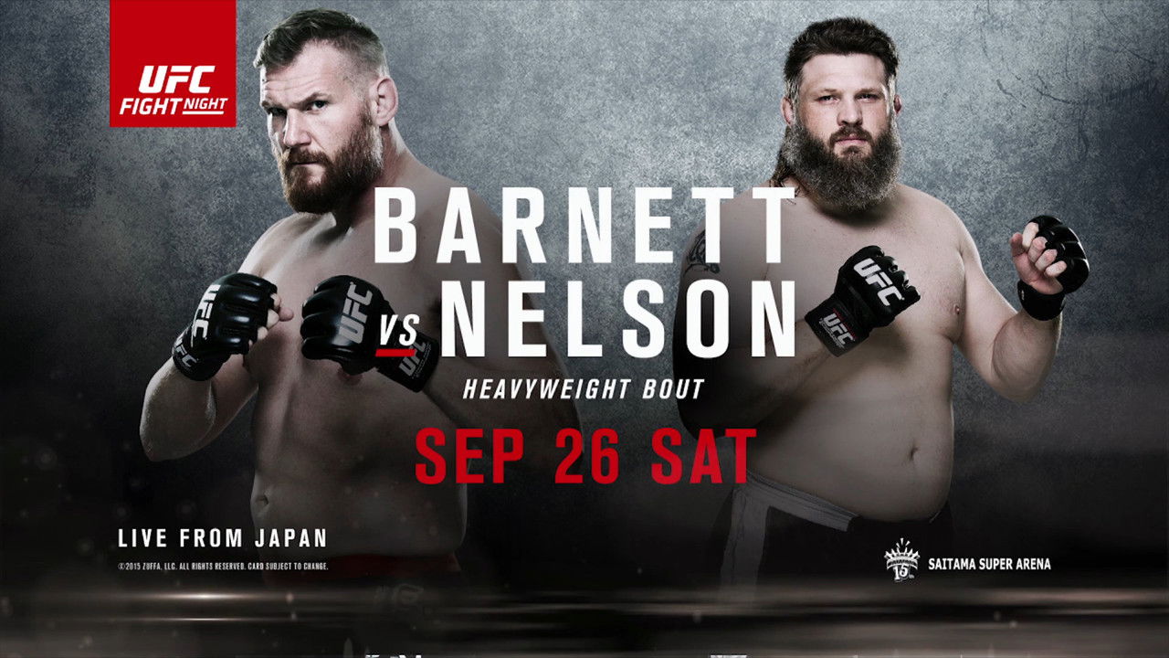 UFC Fight Night 75: Barnett vs. Nelson backdrop