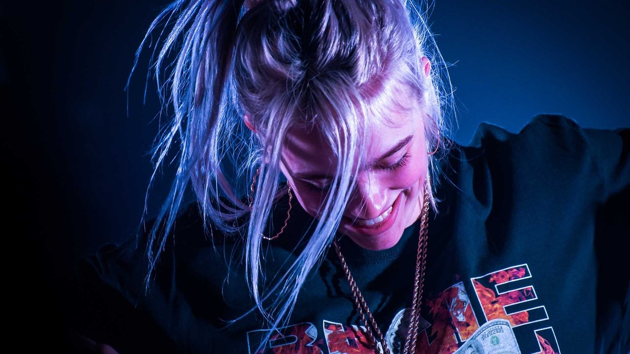 Billie Eilish, sa french story backdrop