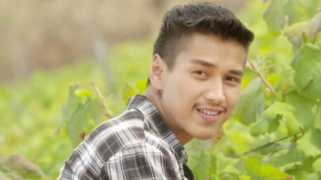 Kiss Like Wine backdrop