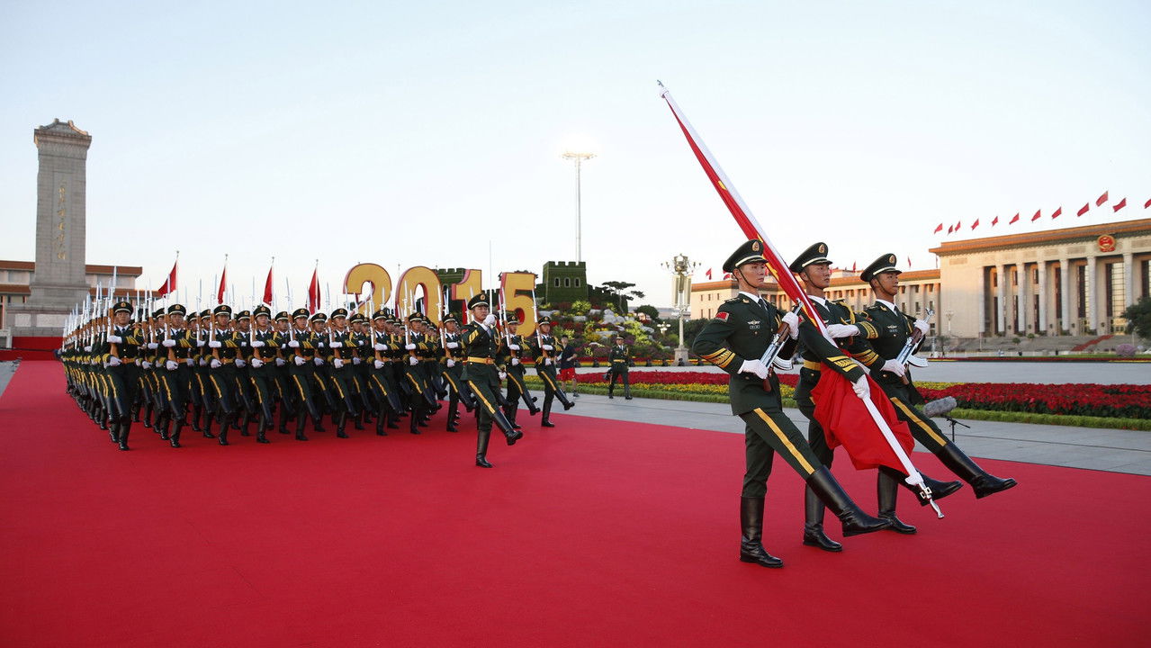The China's Parade Marking 70th Anniversary of WWⅡ Victory backdrop