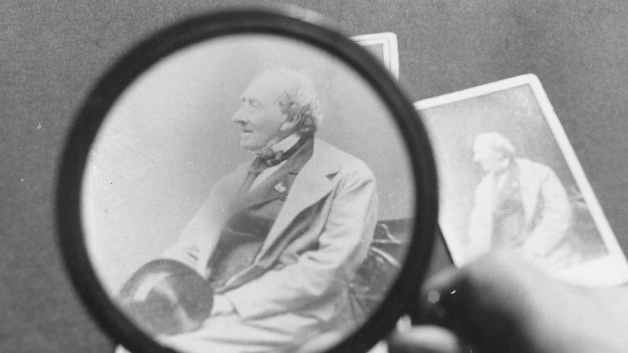 Andersen hos fotografen backdrop