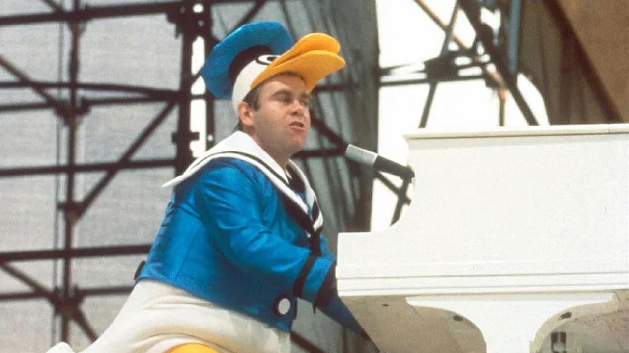 Elton John: Central Park, NYC 1980 backdrop