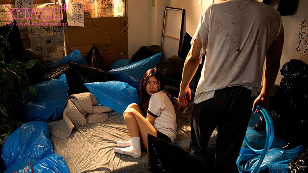 The fate of a schoolgirl impregnated with 51 consecutive creampie shots by a middle-aged man with a foul stench in the neighbor’s garbage room… Shidara Yuuhi backdrop