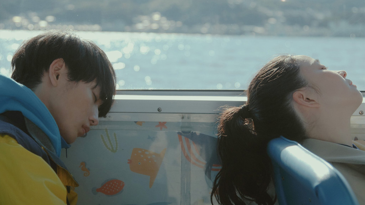 Two Angels, One Midnight Escape backdrop