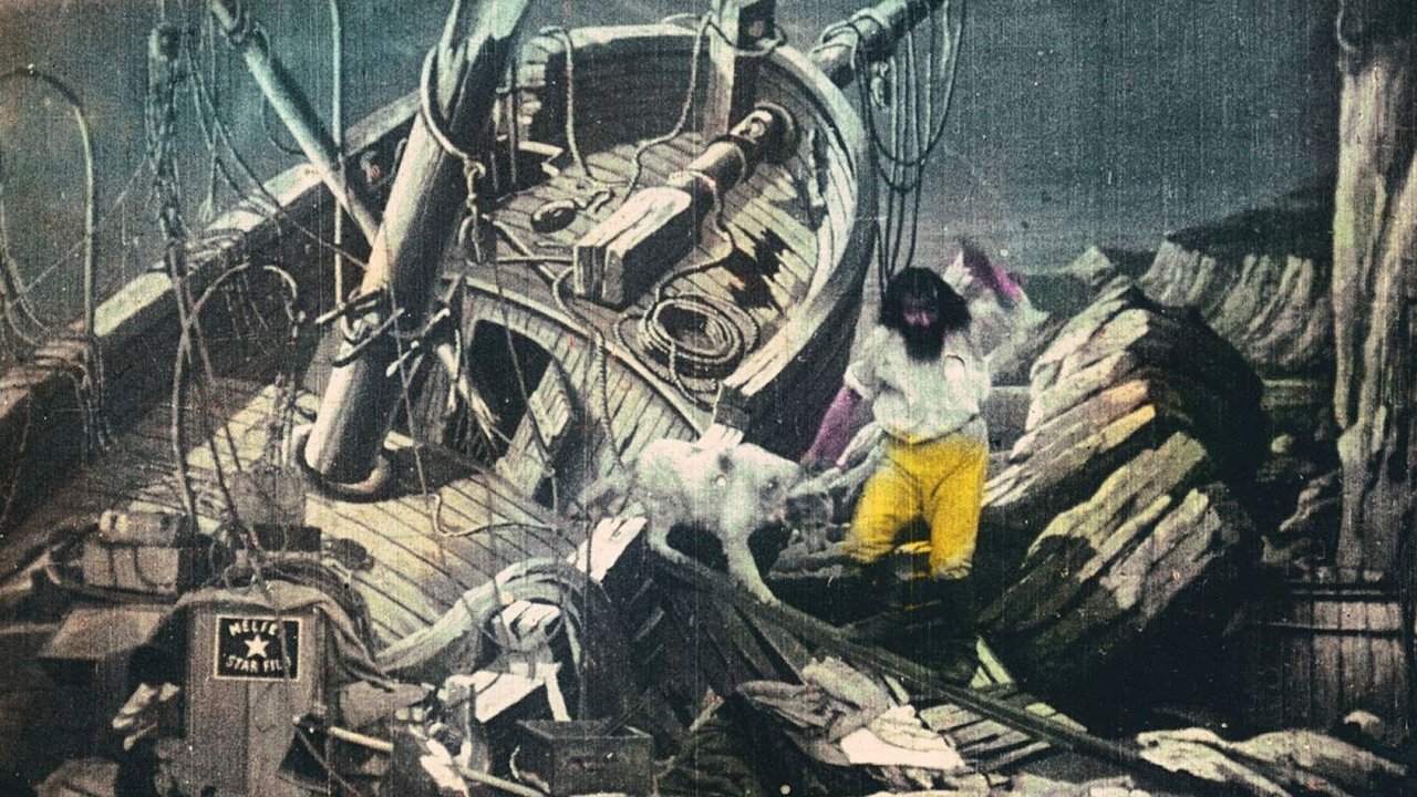 Robinson Crusoe backdrop