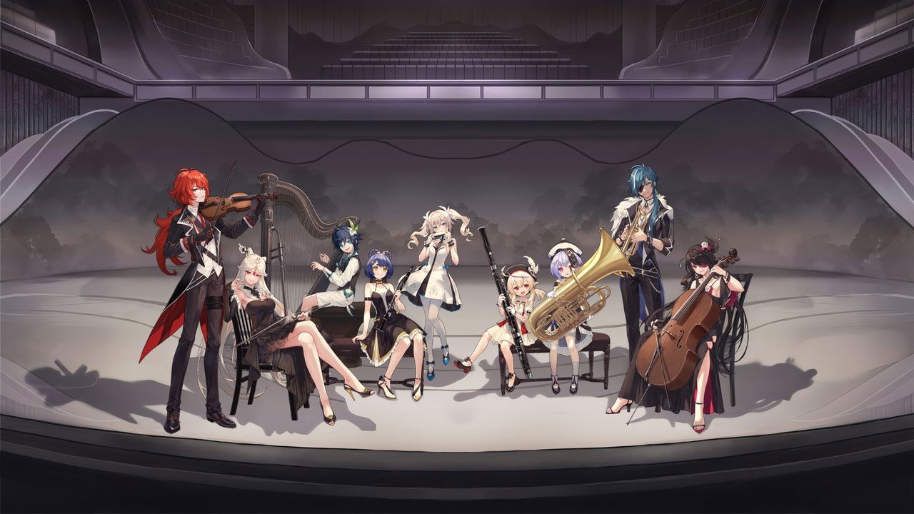 Genshin Concert 2021: Melodies of an Endless Journey backdrop