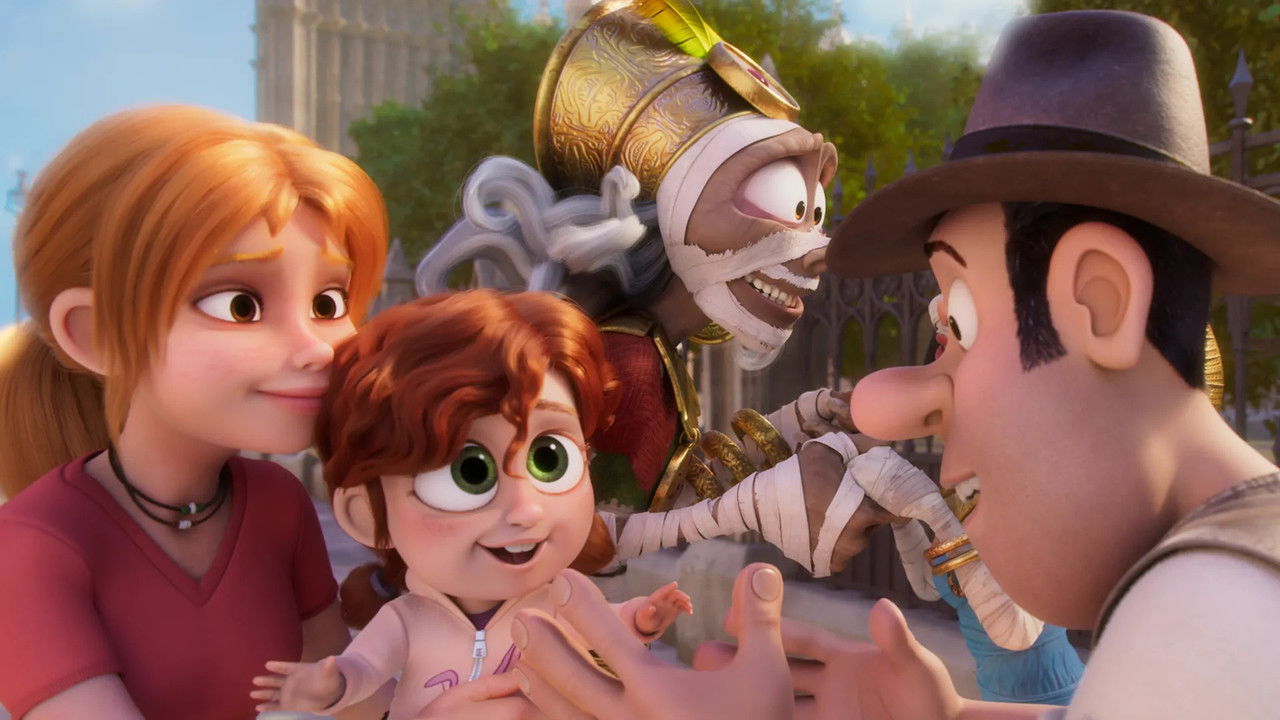 Tad and the Magic Lamp backdrop