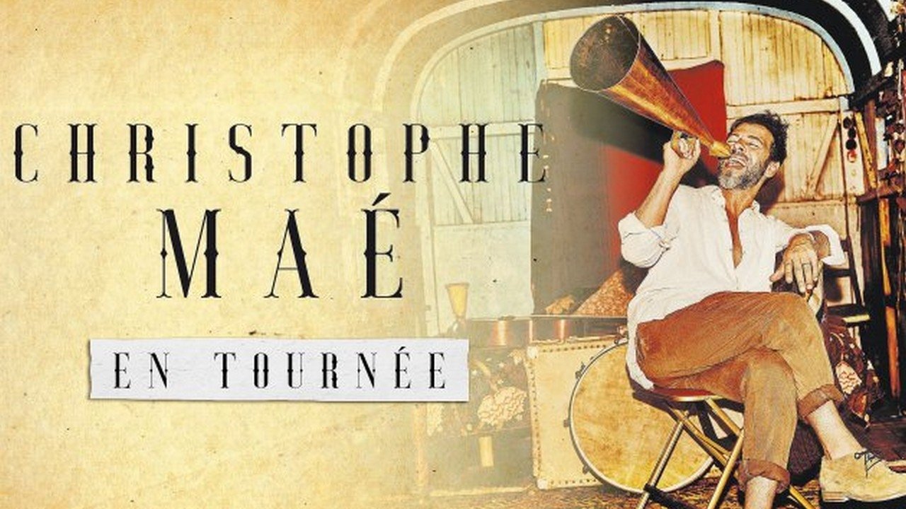 Christophe Maé au Cirque d’Hiver Bouglione de Paris backdrop