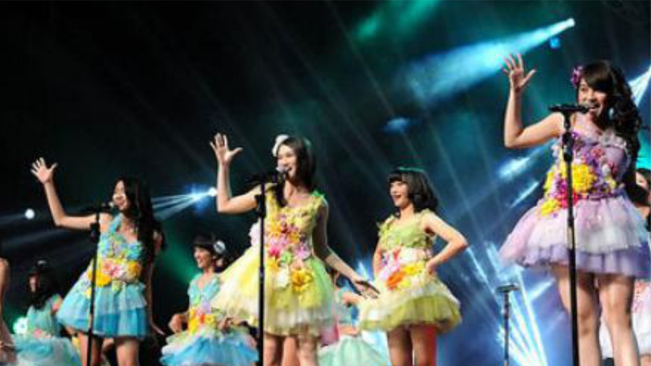 Let Us Introduce Ourselves JKT48 backdrop
