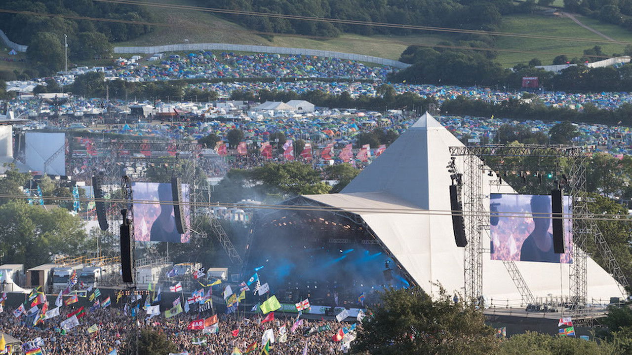 David Bowie: Glastonbury Festival 2000 backdrop