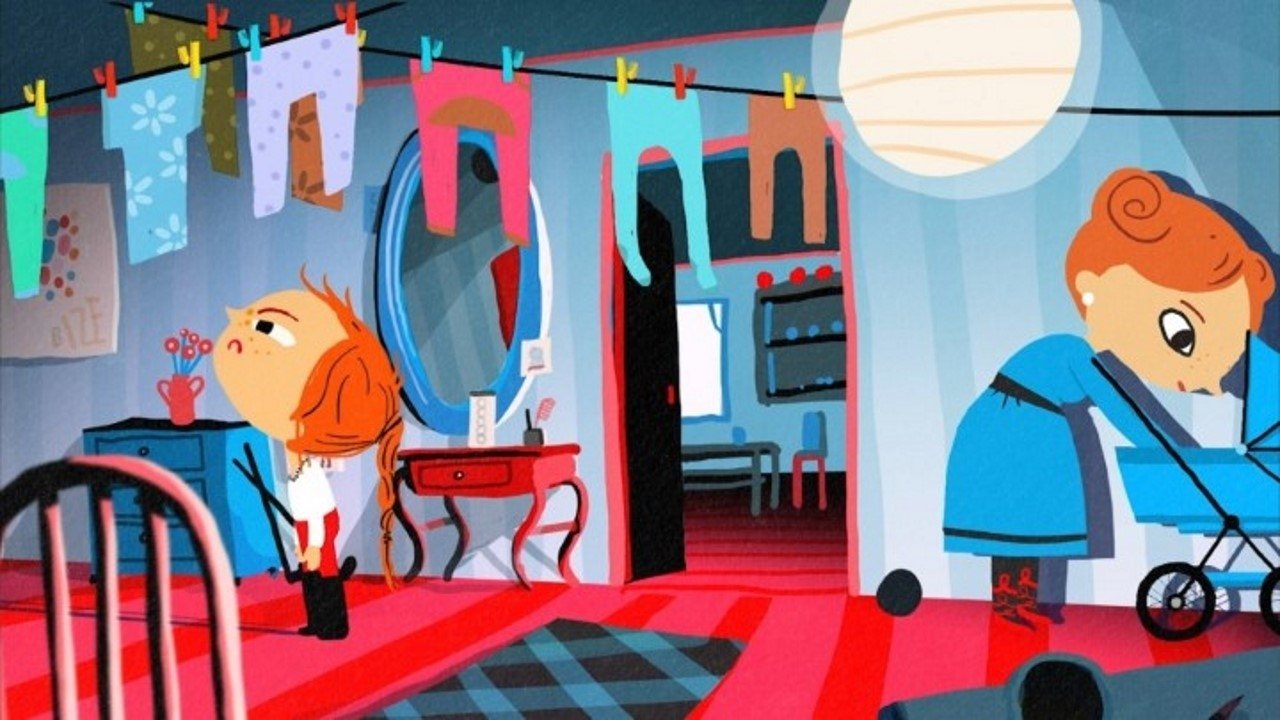 Pigtail and Mr. Sleeplessness backdrop