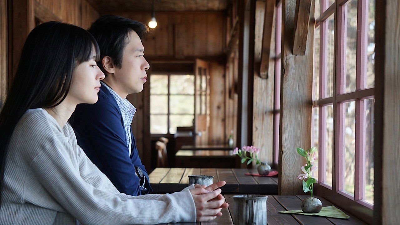 On the way to the seaside backdrop