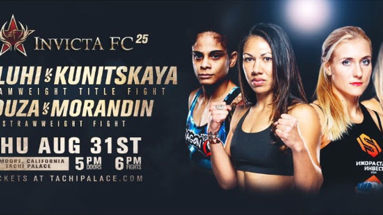 Invicta FC 25: Kunitskaya vs. Pa'aluhi backdrop