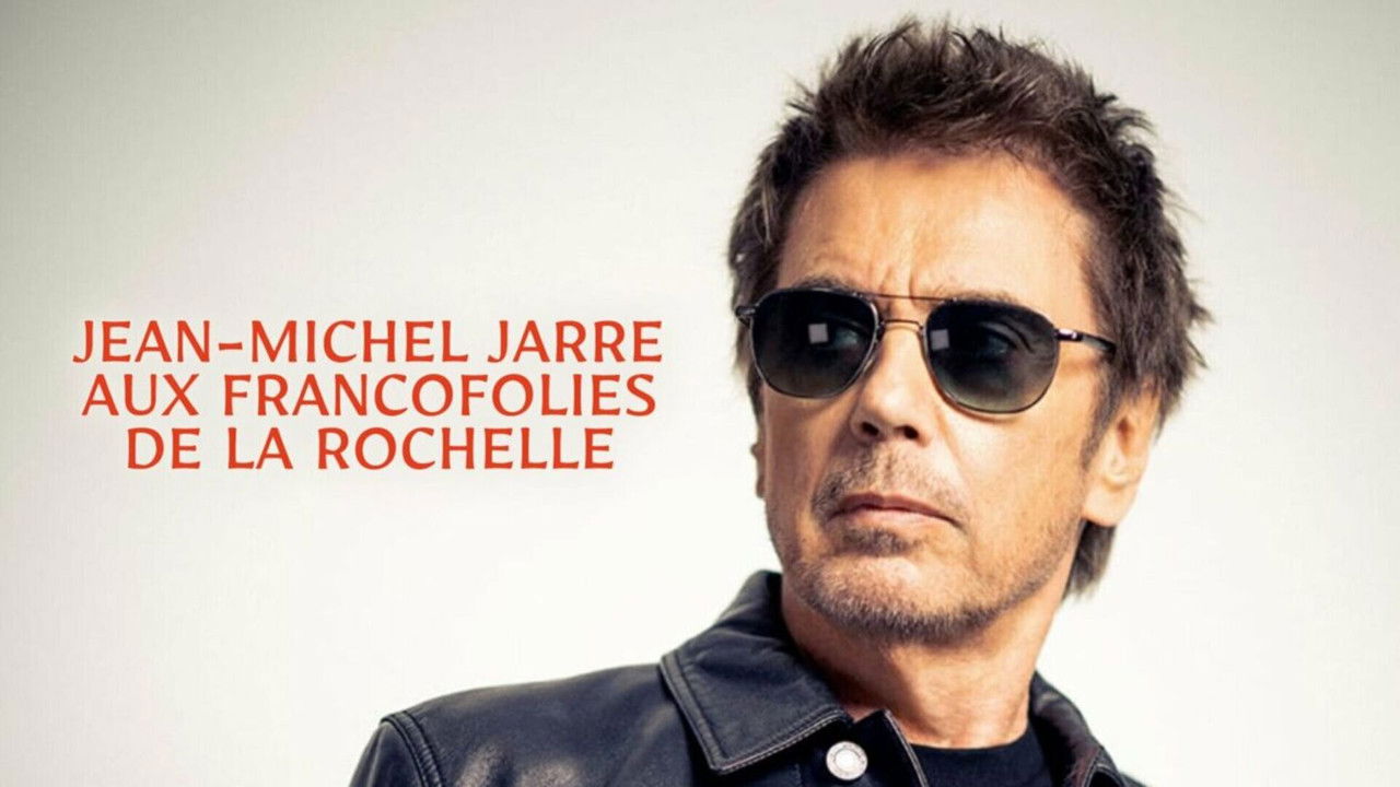 Jean-Michel Jarre aux Francofolies de La Rochelle backdrop