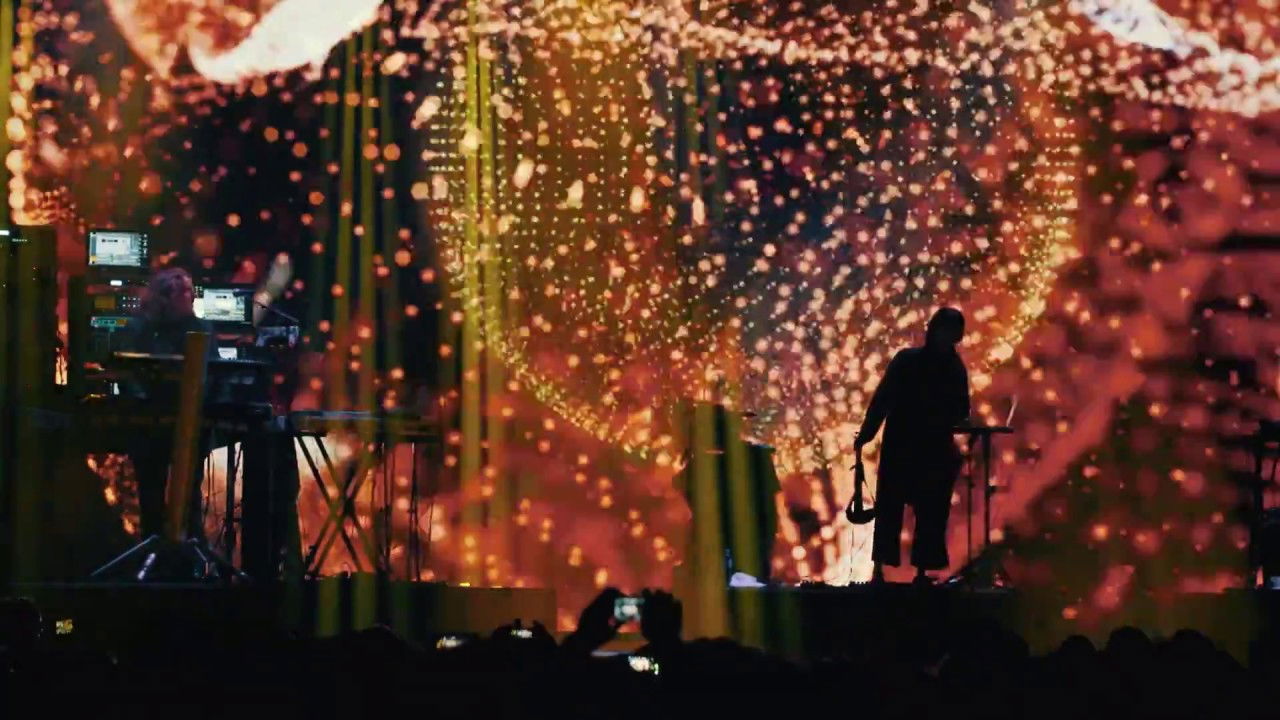 Tangerine Dream - Live at Øya Festival 2018 backdrop