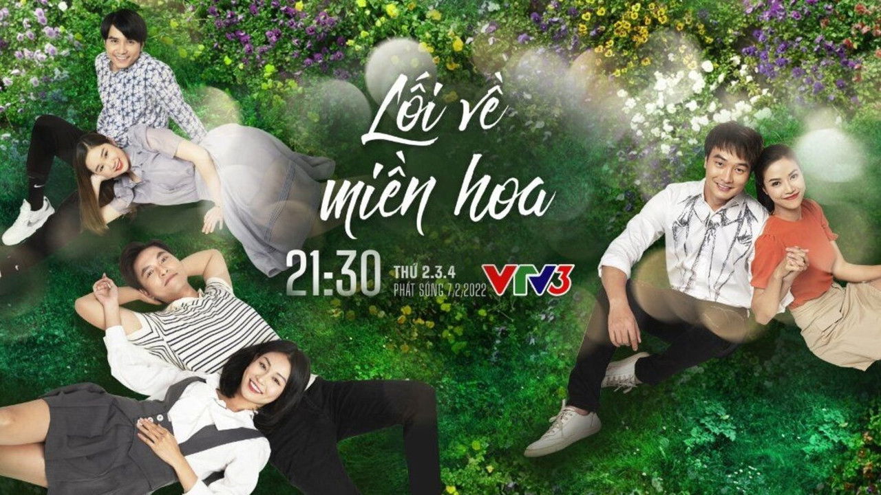 Lối về miền hoa backdrop