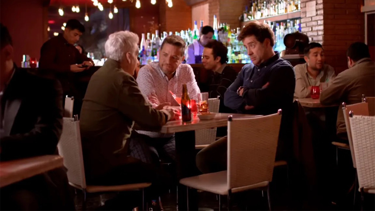 Cosas de hombres backdrop