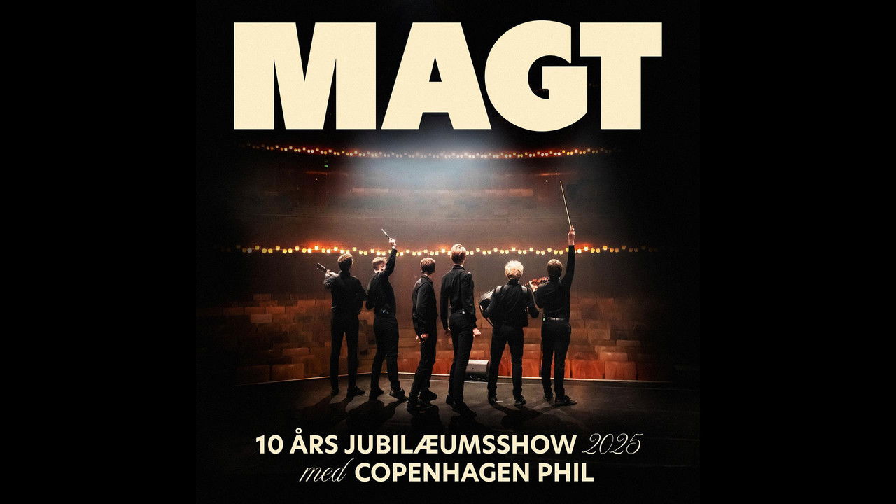 Magt 10-års jubilæumsshow backdrop