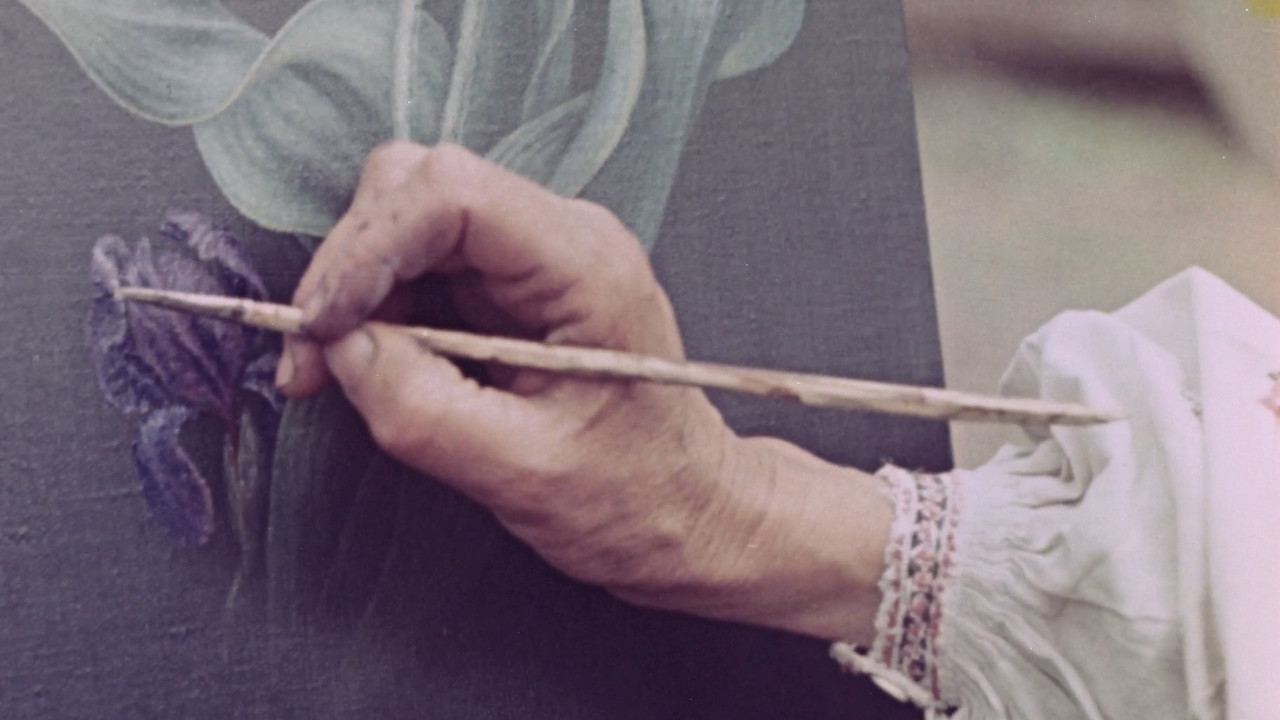 Golden Hands backdrop