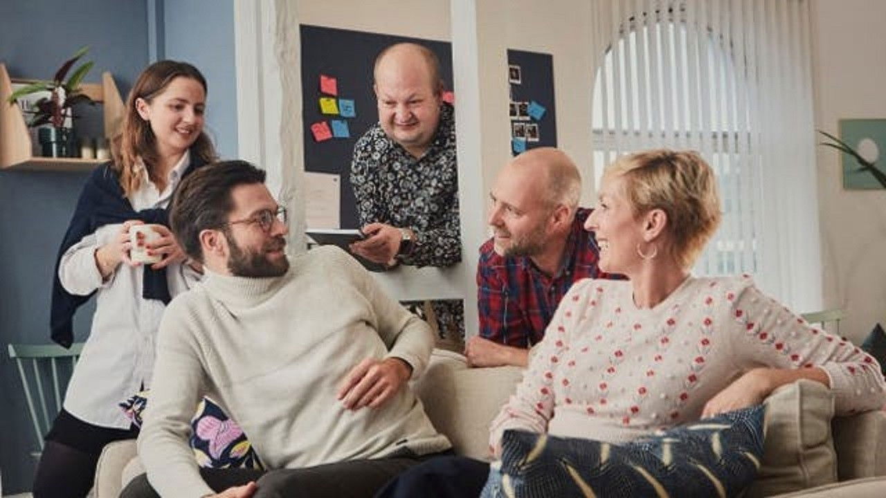 Gravegruppen backdrop