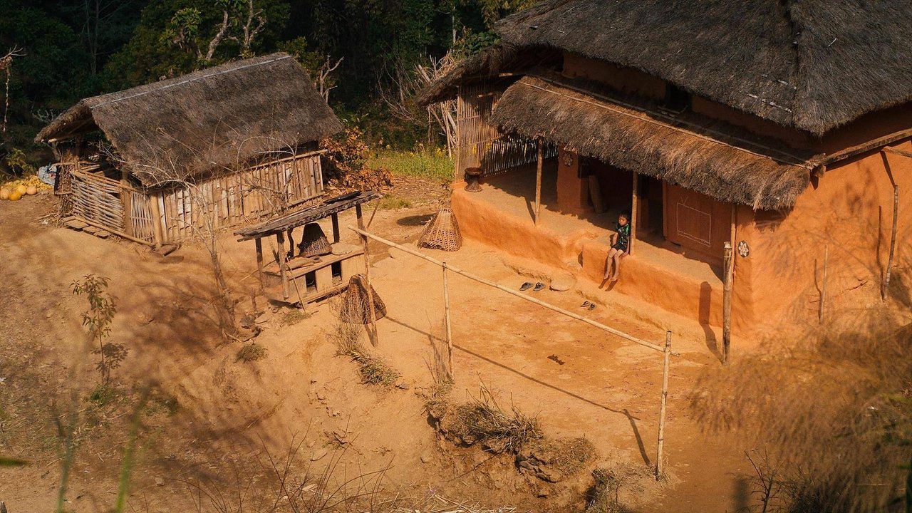 A Road to a Village backdrop