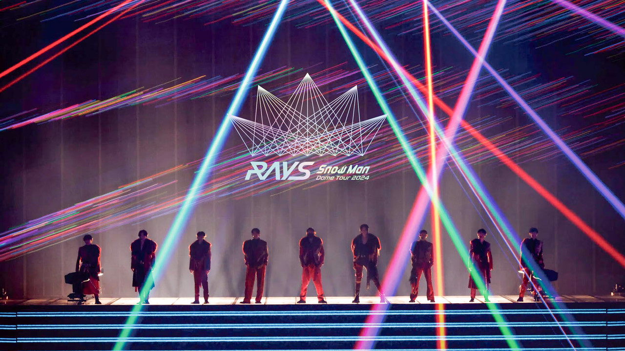 Snow Man Dome Tour 2024 RAYS backdrop