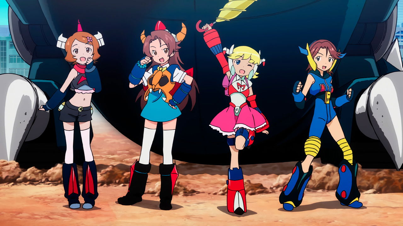 Robot Girls Z backdrop
