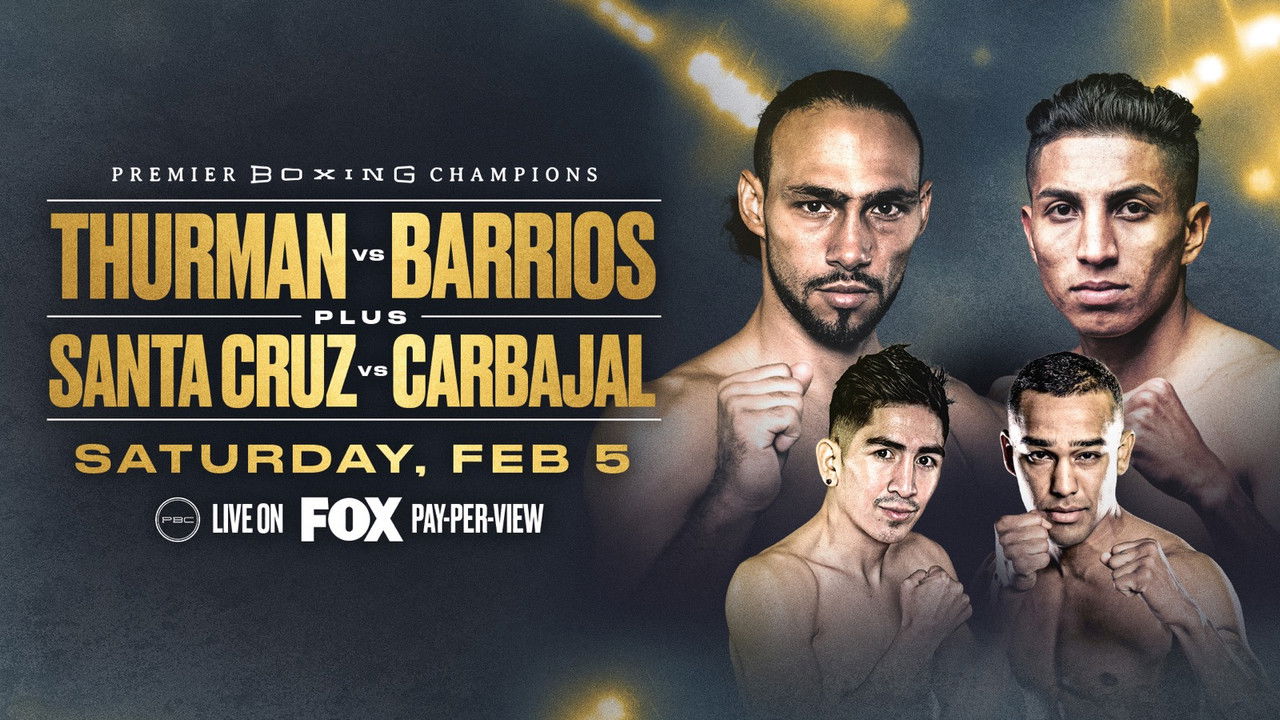 Keith Thurman vs. Mario Barrios backdrop