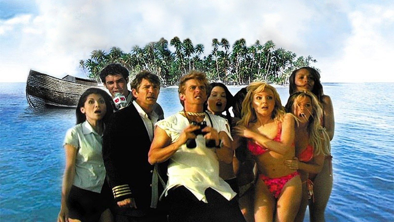 Miss Cast Away and the Island Girls backdrop